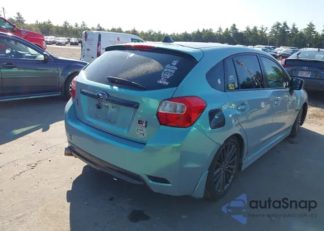 2013 Subaru Impreza 2.0I Premium из США, поврежденный, VIN JF1GPAD67D2845362
